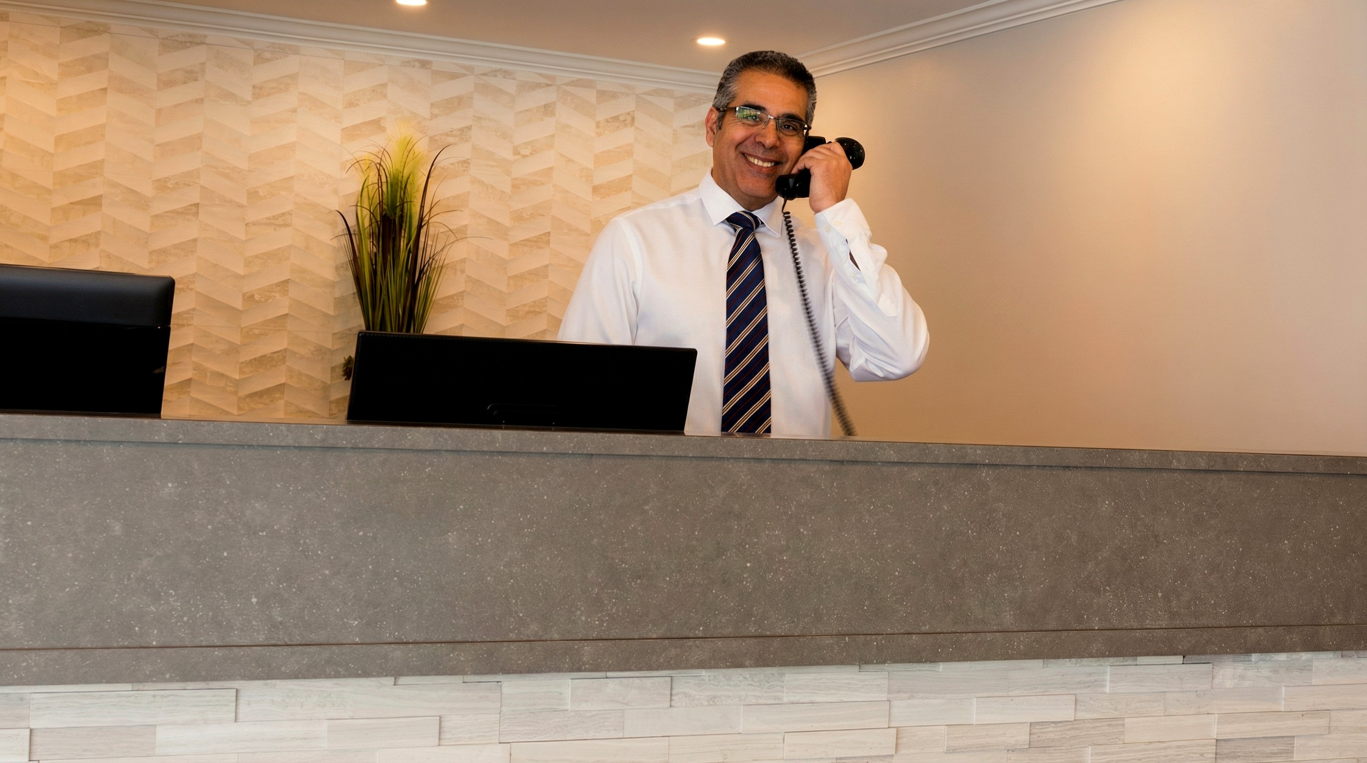 Front desk